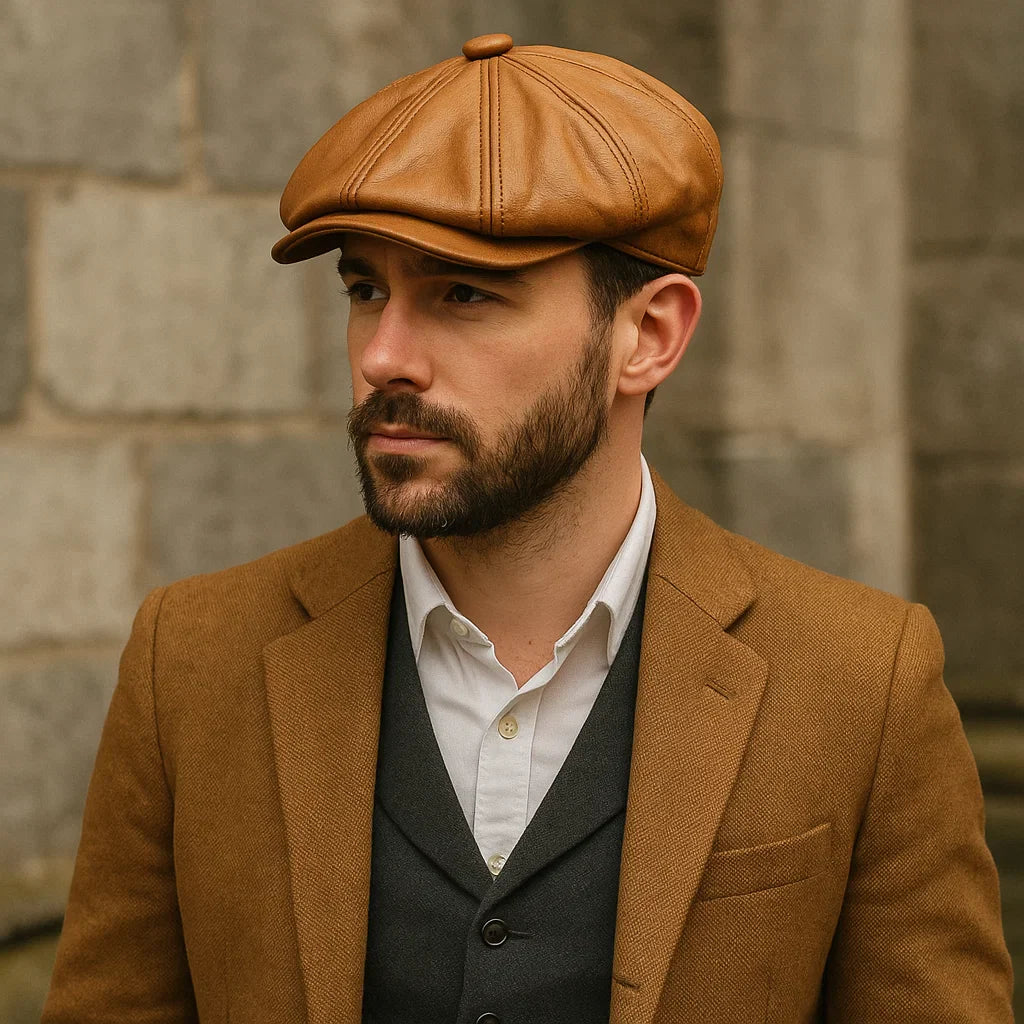 Genuine Leather Hats & Caps Ghelter Genuine Leather Hats & Caps Ghelter