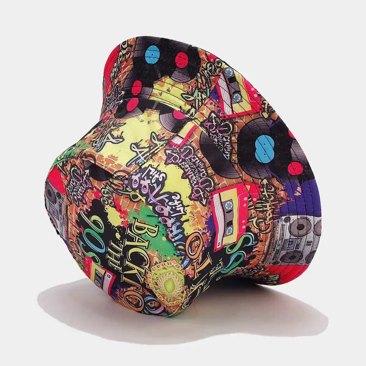 Graffiti-Street-Art-Underground-Hip-Hop-Rap-Men-Women-Fisherman-Hat