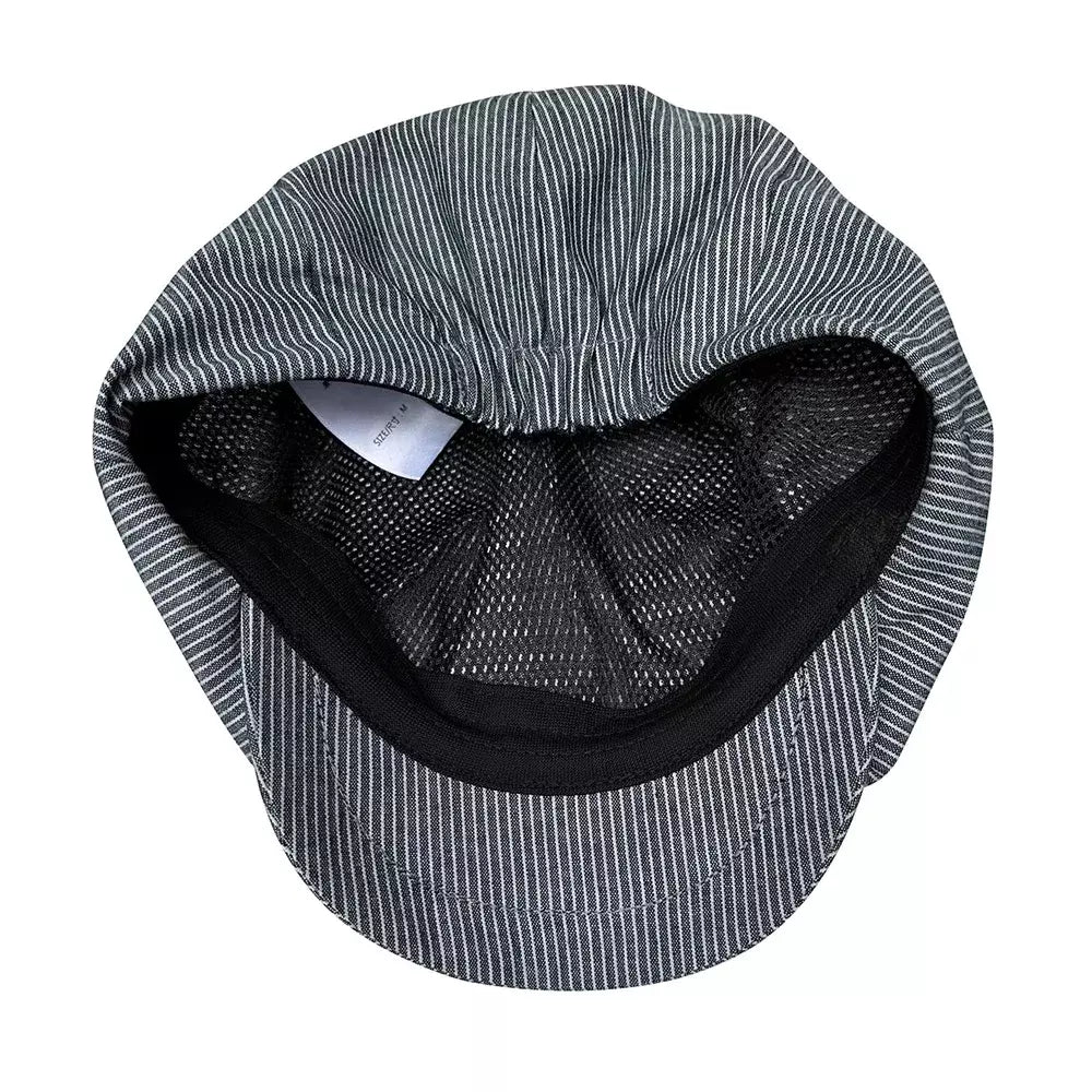 newsie-bakerboy-paperboy-cabbie-hat-vintage-gray