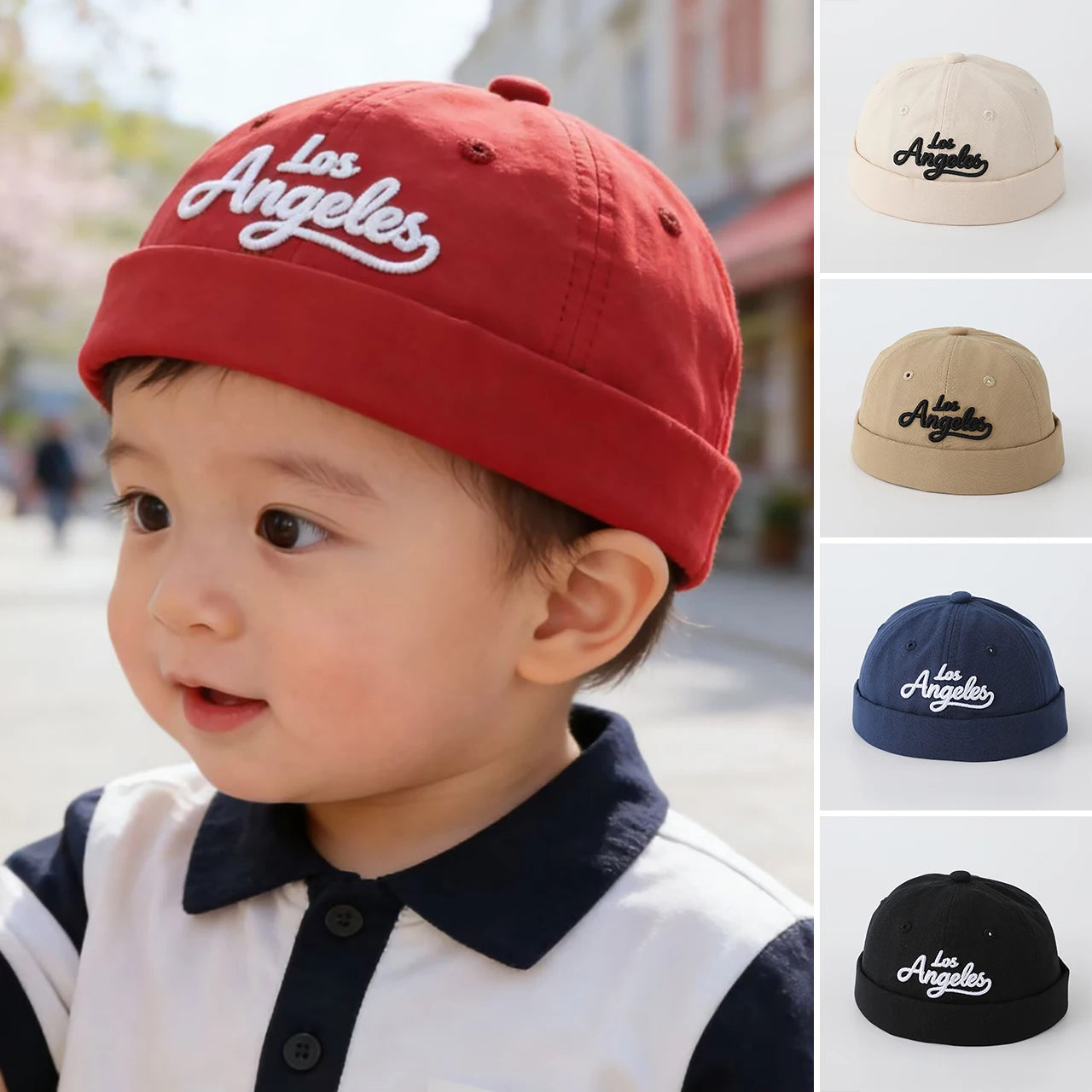 children-unisex-streetwear-logo-vintage-hat