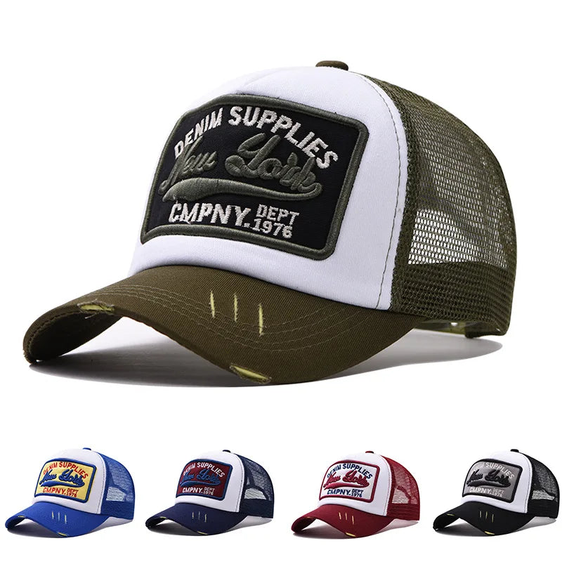 Pin Up Whisky Baseball Caps Unisex Trucker Golfhoed