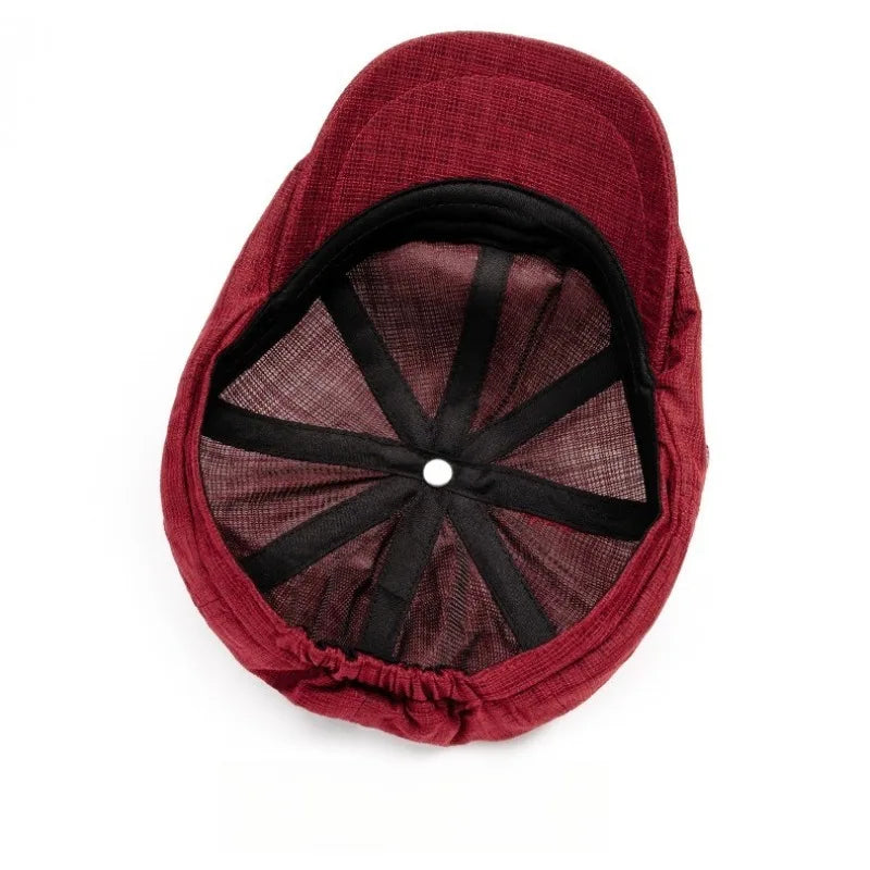 men-women-linen-vintage-newsie-bakerboy-paperboy-cabbie-hat