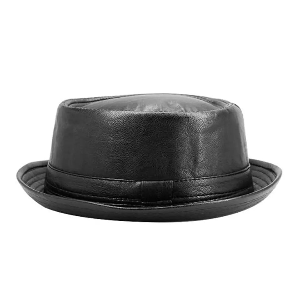▷ Walt Vintage Leather Porkpie Hat | Walter White – Ghelter ▷ Walt Vintage Leather Porkpie Hat | Walter White – Ghelter