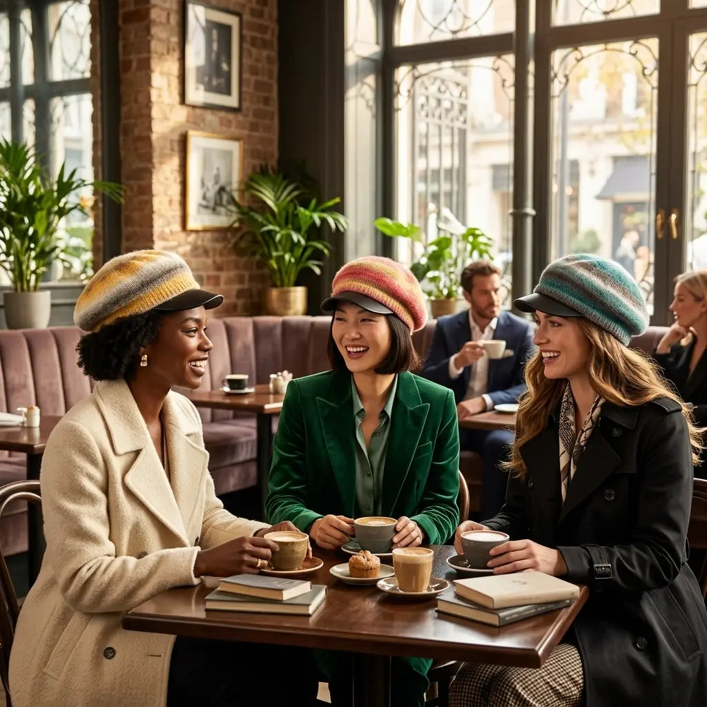 ladies-girls-french-vintage-retro-leather-hat-cap