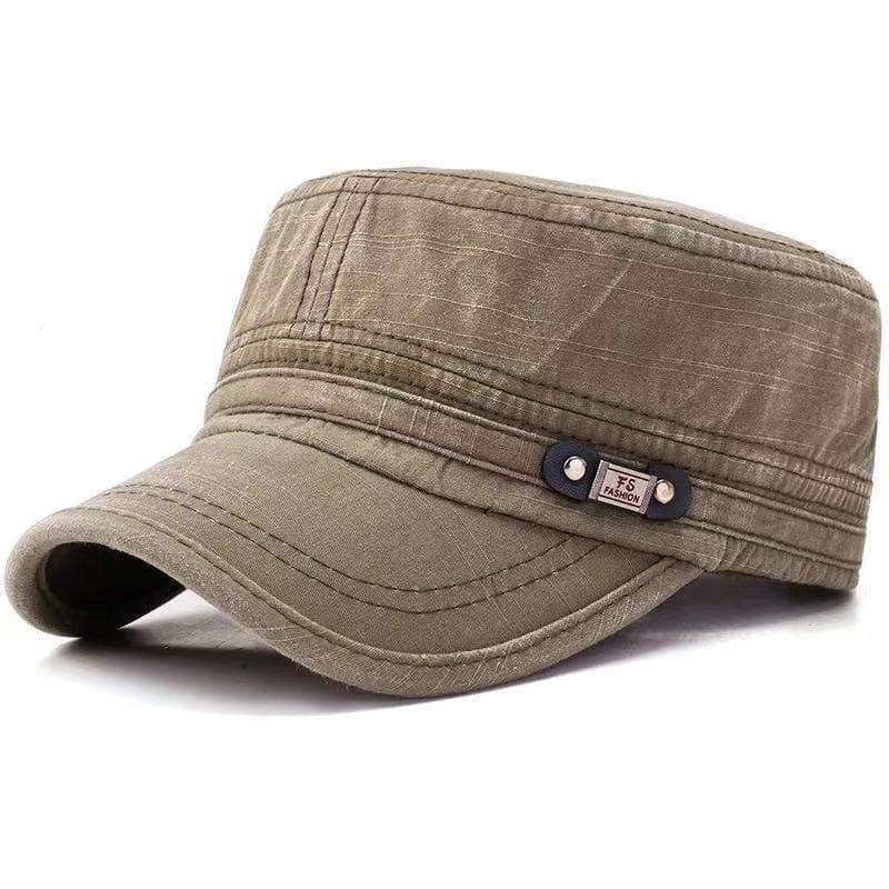 Flat Army Caps For Sale Four Seasons Flat Cap Men Cotton Military