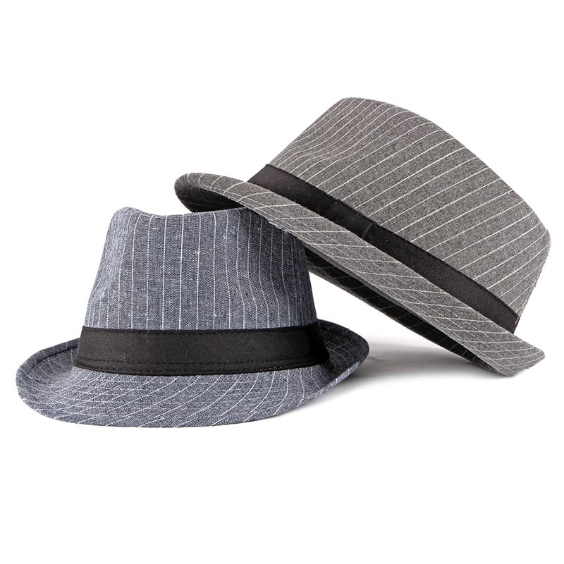 lined-barred-fedora-cotton-vintage