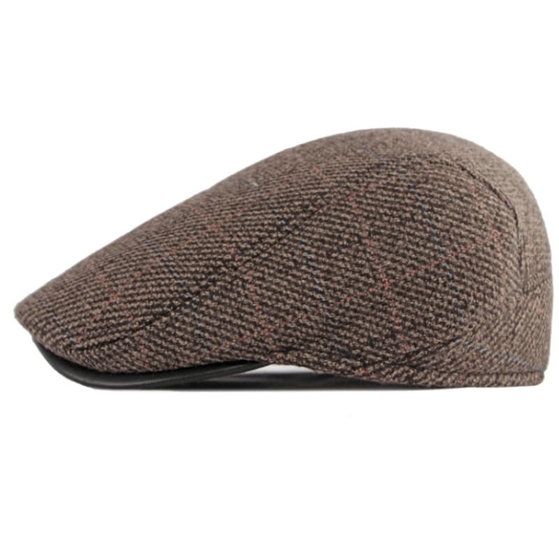 cotton-plaid-adjustable-cold-protection-ivy-gatsby-cabbie-paddy-hat