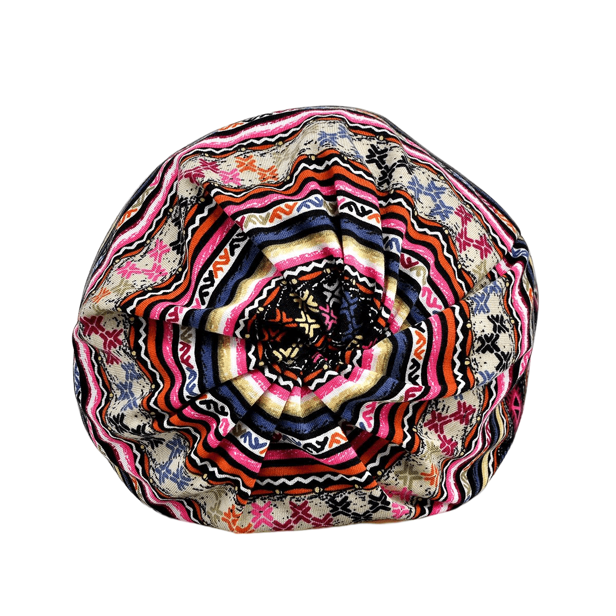 bohemian-cotton-elastic-winter-hat-striped