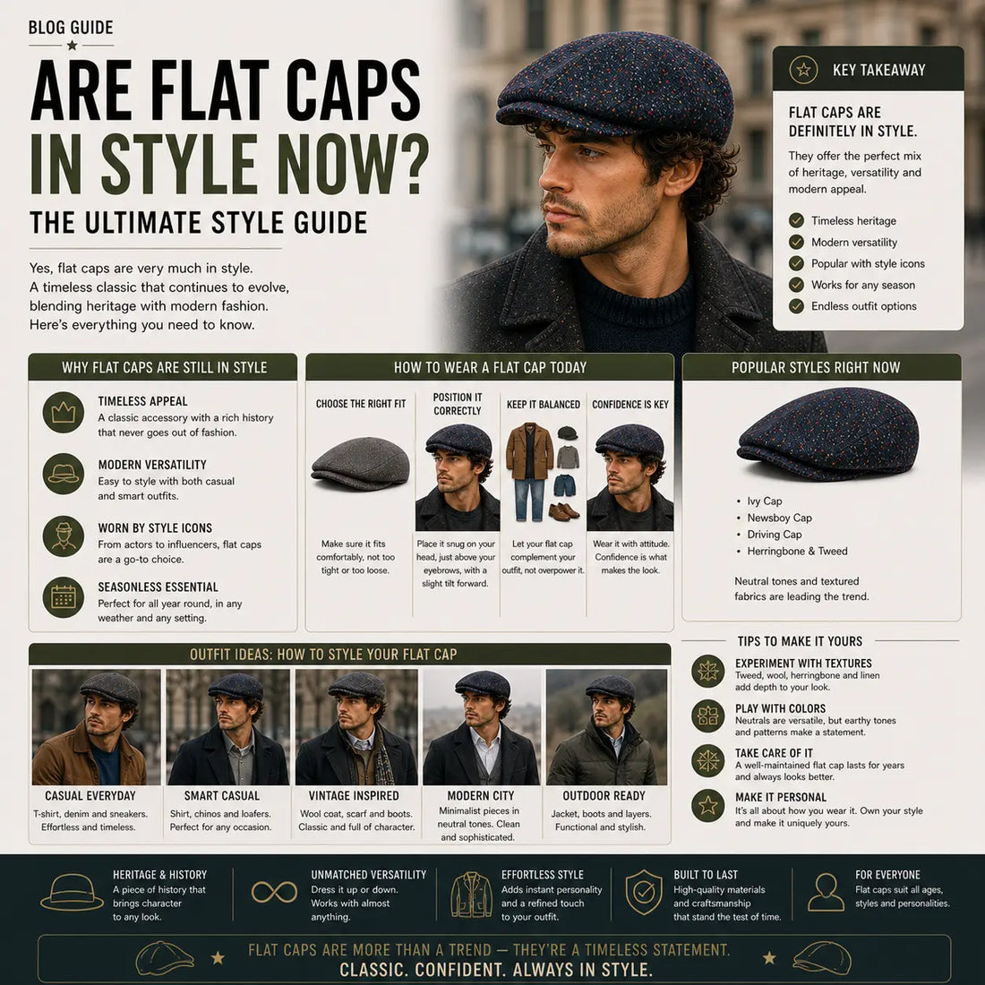 Are Flat Caps in Style Now?: The Ultimate Style Guide