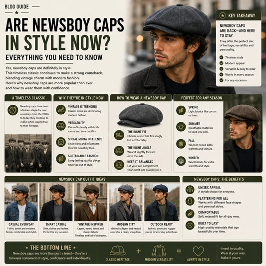 Are Newsboy Caps in Style Now?: Everything You Need to Know