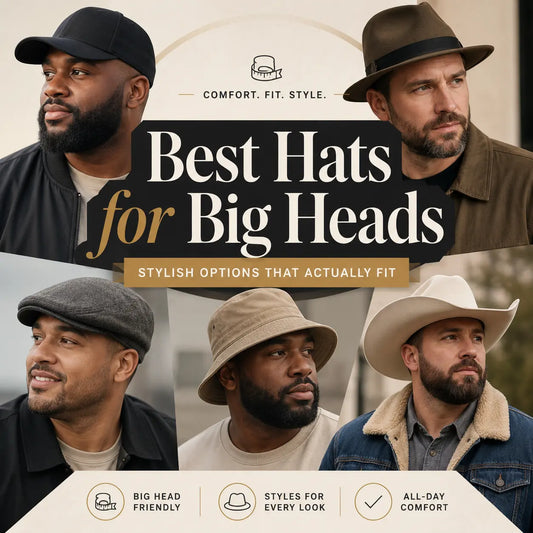Best Hats for Big Heads: Stylish Options That Actually Fit
