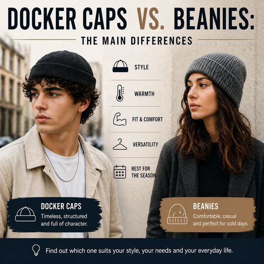 Docker Caps vs Beanies: What’s the Difference?