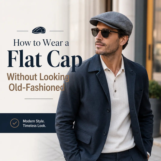 How to Wear a Flat Cap Without Looking Old-Fashioned