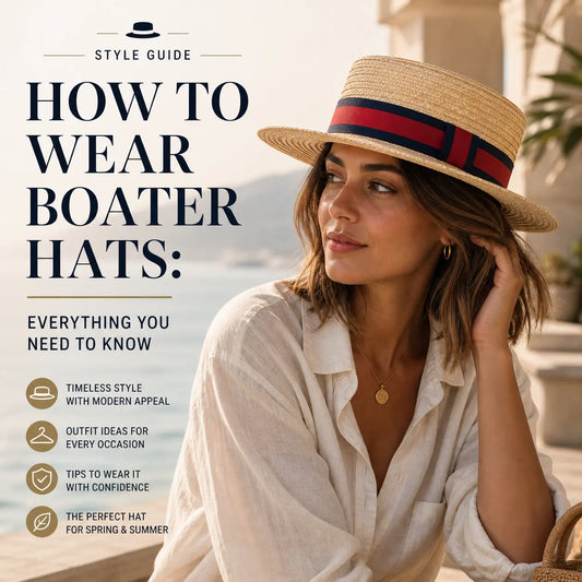 How to Wear Boater Hats: Everything You Need to Know