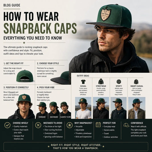 How to Wear Snapback Caps: Everything You Need to Know