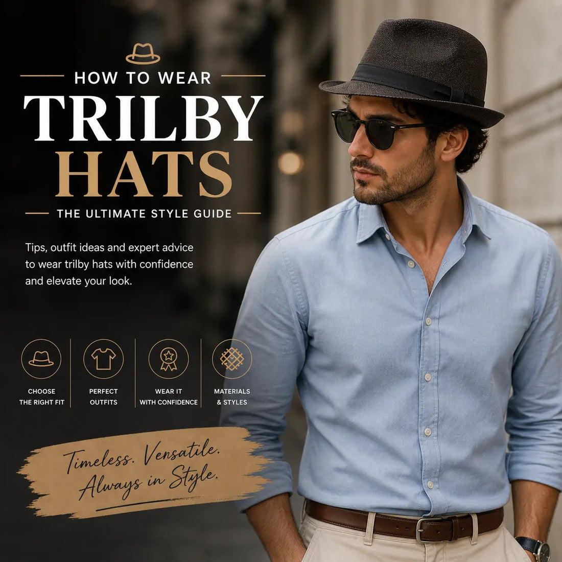 How to Wear Trilby Hats: The Ultimate Style Guide