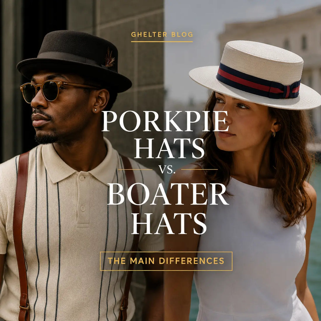 Porkpie Hats vs. Boater Hats: The Main Differences