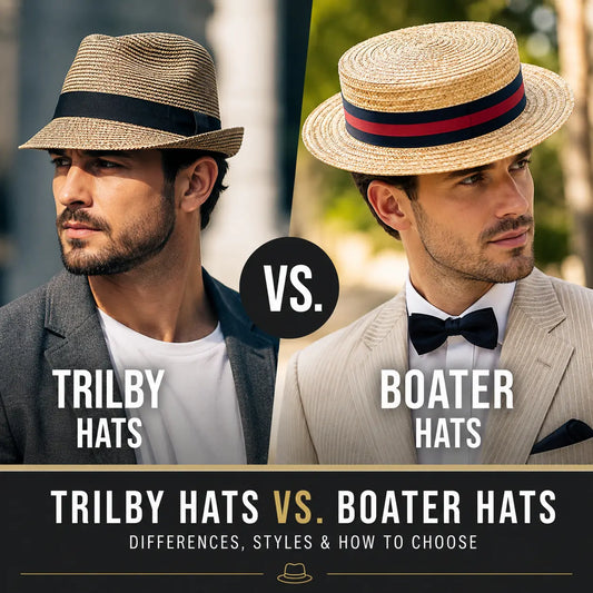 Trilby Hats vs. Boater Hats: The Main Differences Between These Classics