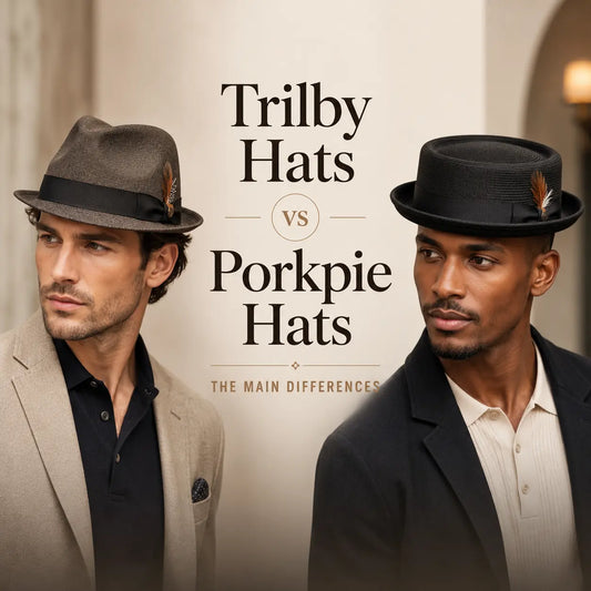 Trilby Hats vs Porkpie Hats: The Main Differences