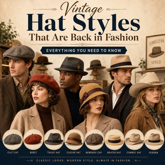 Vintage Hat Styles That Are Back in Fashion: Everything you Need to Know