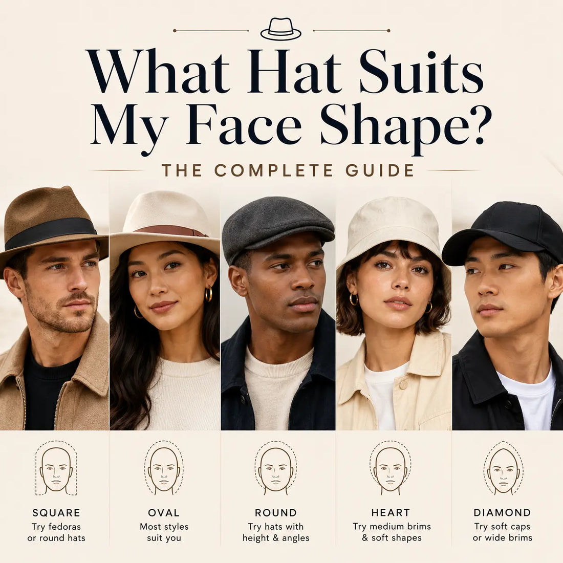 What Hat Suits My Face Shape? The Complete Guide
