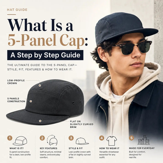 What Is a 5-Panel Cap: A Step-by-Step Guide