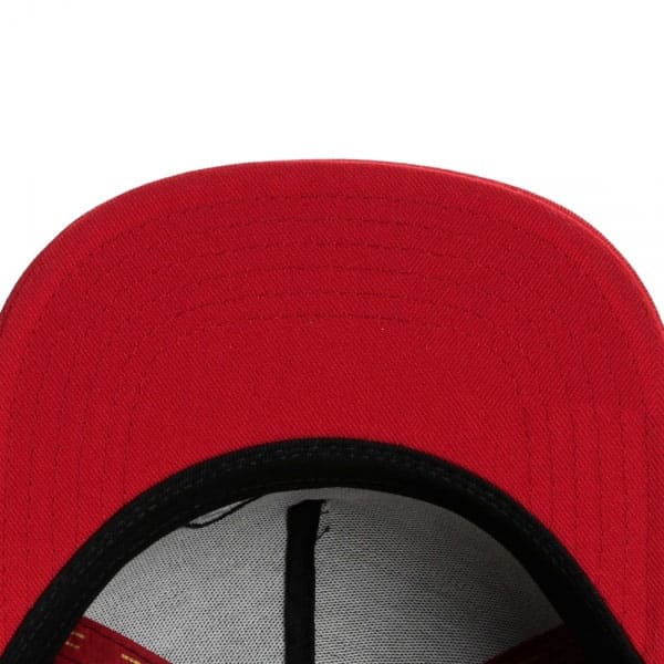 40 OZ Black & Red Snapback Cap
