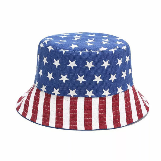American Flag  Bucket Hat