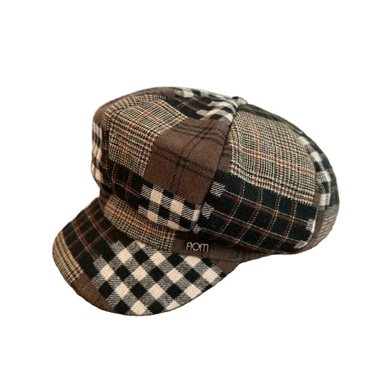 female-girls-vintage-retro-newsie-bakerboy-paperboy-cabbie-hat