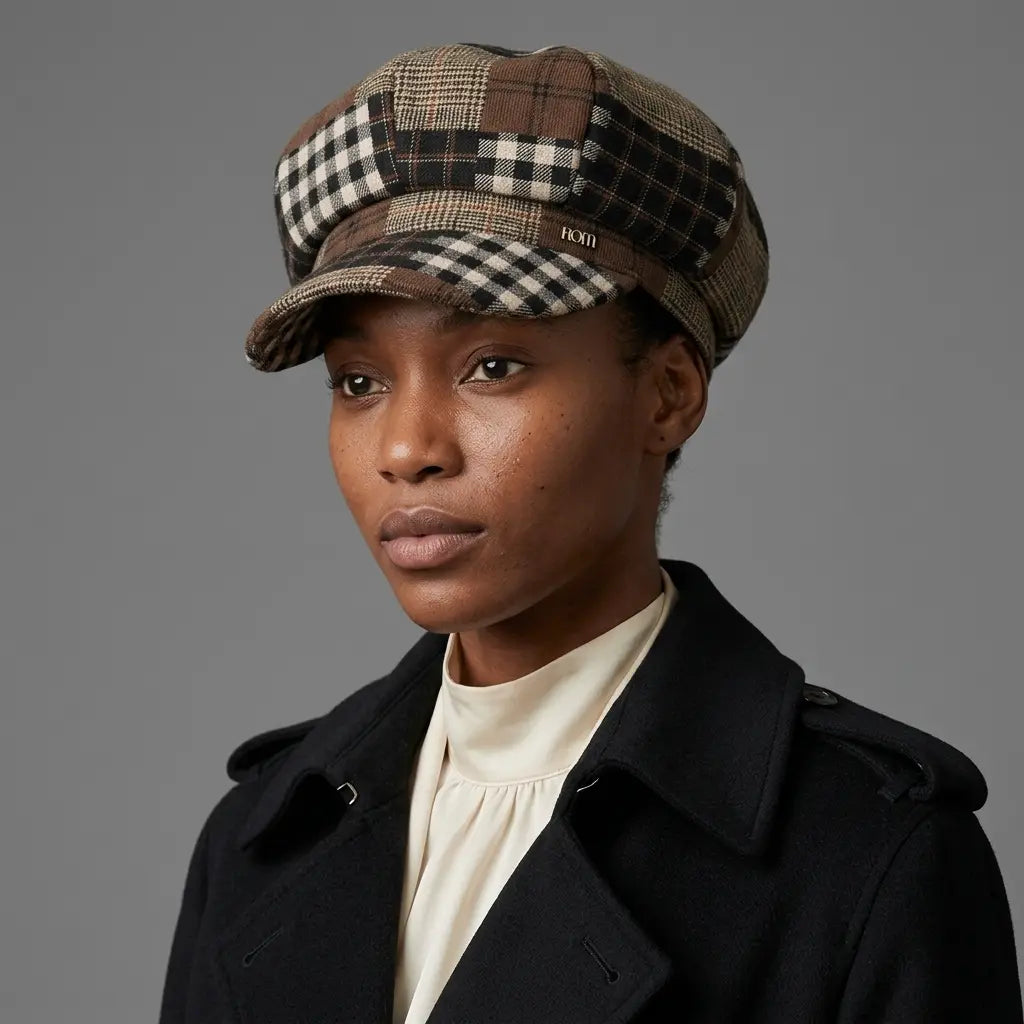 female-girls-vintage-retro-newsie-bakerboy-paperboy-cabbie-hat