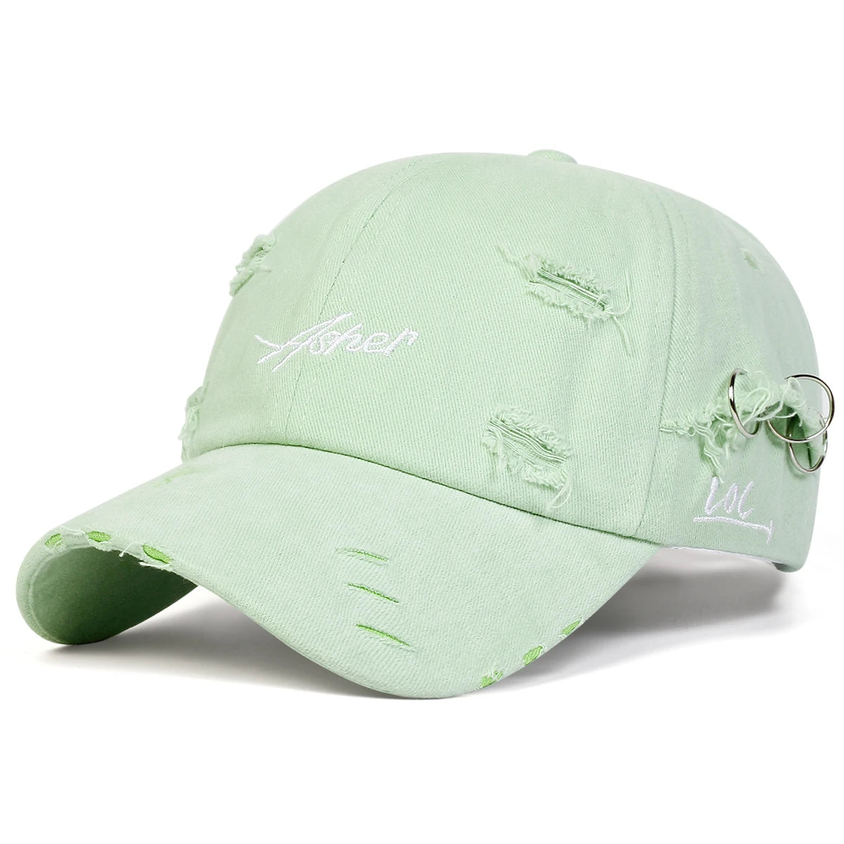 Asher Rings Scratched Baseball Cap