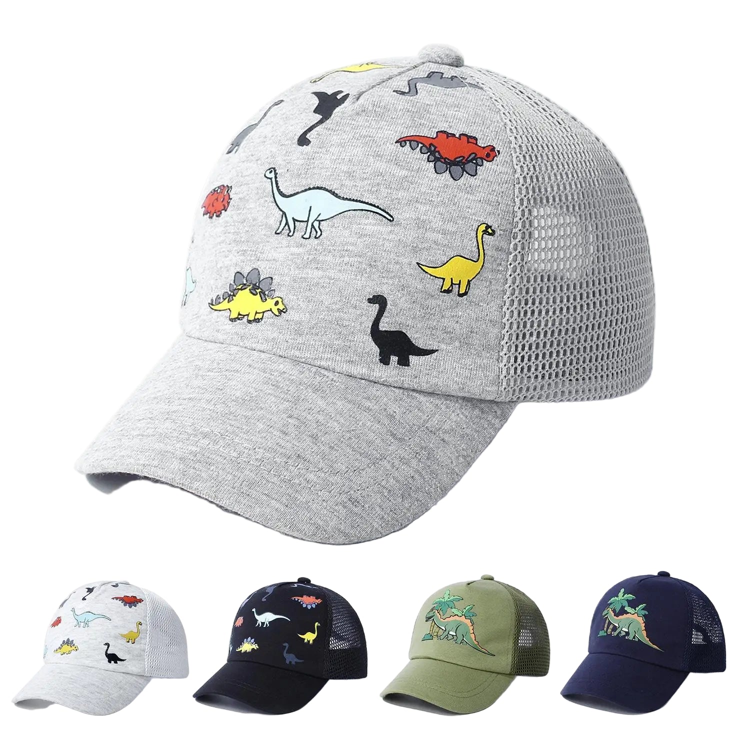 children-vintage-retro-mesh-baseball-hat