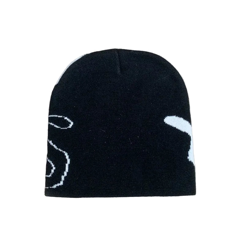 men-women-vintage-retro-winter-chaos-letter-warm-hat