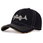 plain-angry-fish-adjustable-hat-embroidered-retro