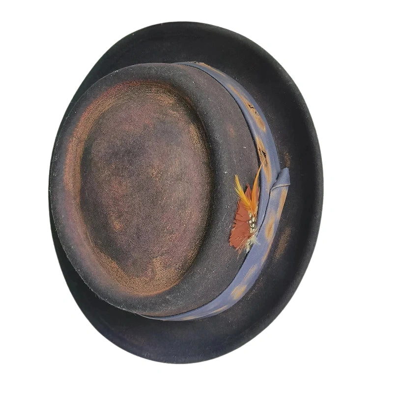 Boater-Autumn-Winter-Boho-Burned