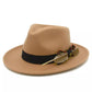 Benson Feathers Fedora Hat