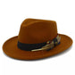Benson Feathers Fedora Hat