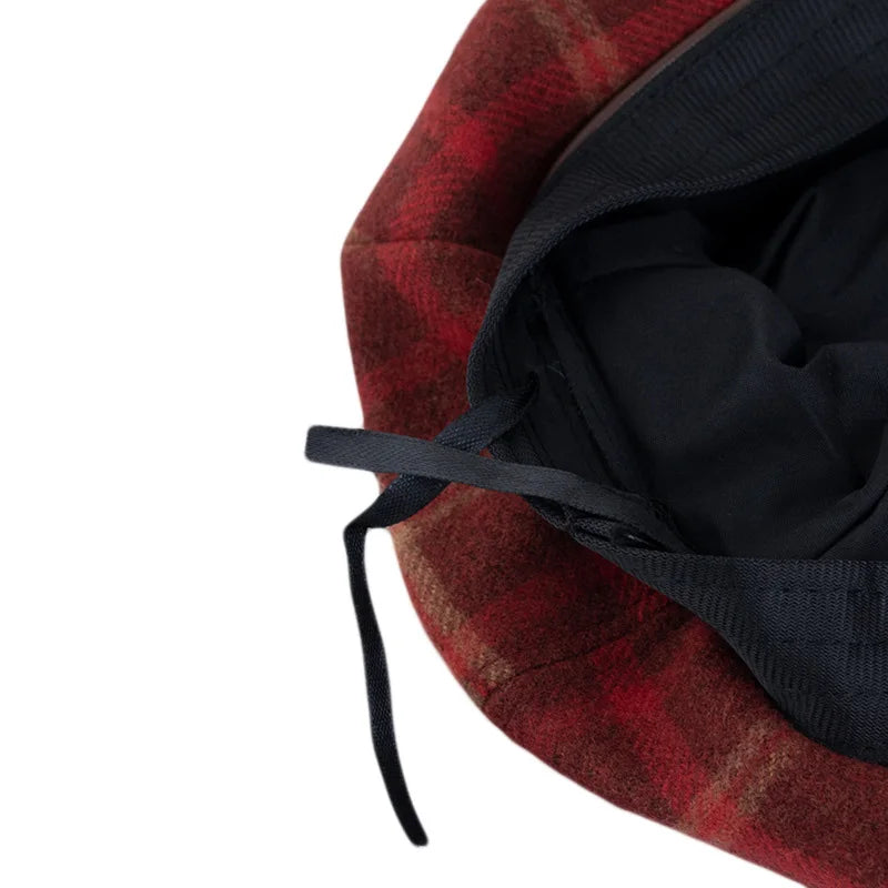 girl-retro-vintage-classic-checked-hat