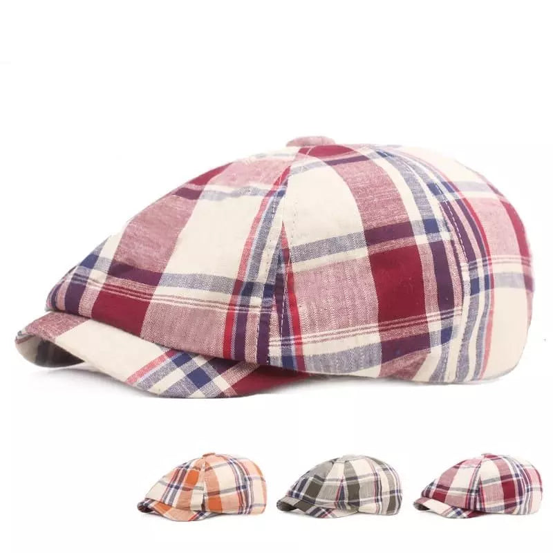 plaid-newsie-eight-panels-bakerboy-cap-Ghelter
