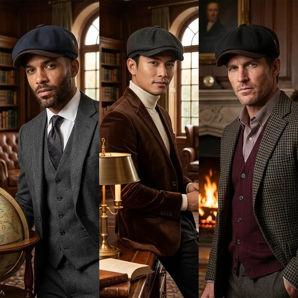 men-women-vintage-retro-newsie-bakerboy-paperboy-cabbie-hat