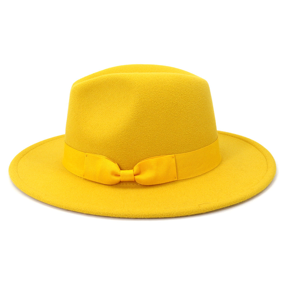 Calgary Ribbon Fedora Hat