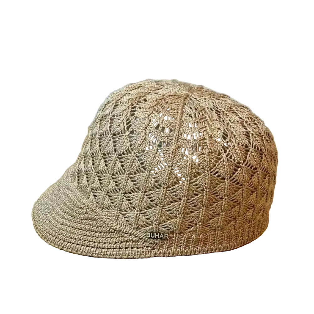 elastic-beret-sun-protection-breathable-beach-headwear