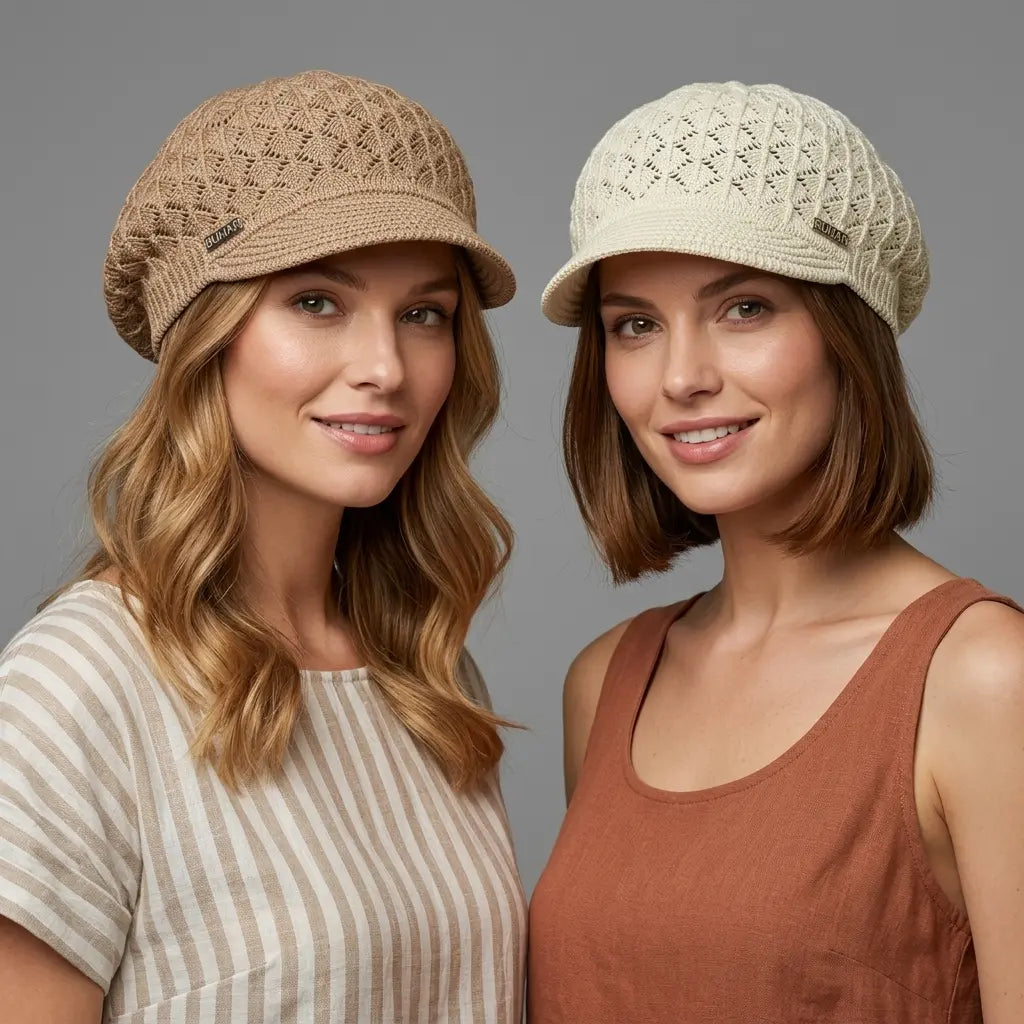 elastic-beret-sun-protection-breathable-beach-headwear