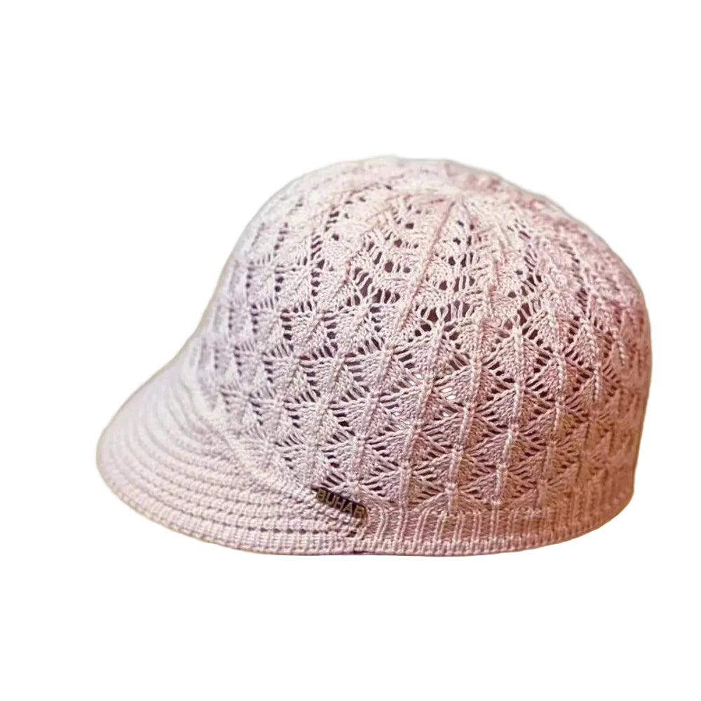 elastic-beret-sun-protection-breathable-beach-headwear