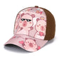 children-adjustable-herringbone-themed-snapback-hat