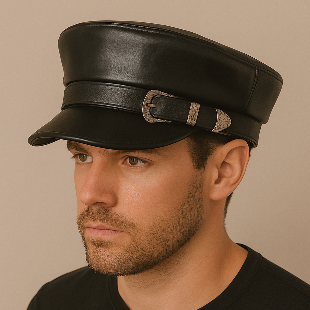 army-adjustable-retro-plain-vintage-fiddler-hat-breton