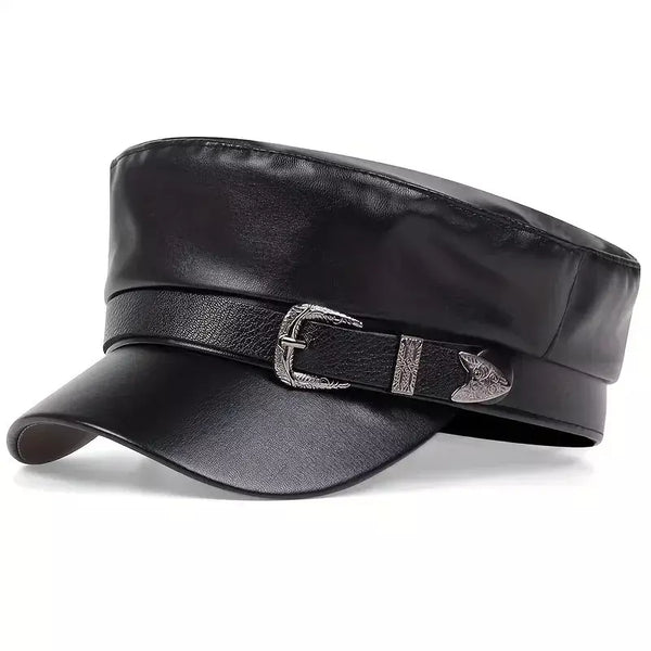 NKINT vegan leather sailor hat 【公式通販】