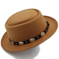 Charlotte Wool Porkpie Hat