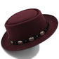 Charlotte Wool Porkpie Hat