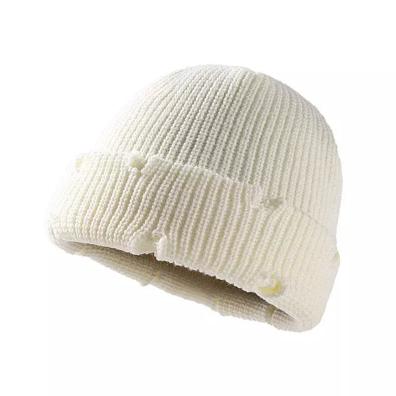 Chelsea Winter Ripped Knitted Beanie